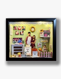 Customizable Miniature 3D Photo Frame | Unique Gift for Birthdays, Anniversaries, & Special Occasions