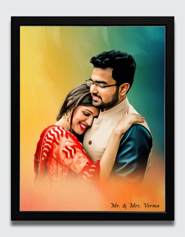 digital-oil-painting-near-me-personalized-photo-frame.